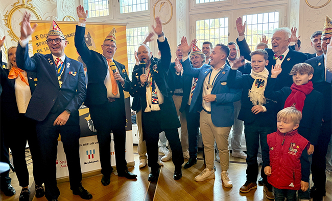 OB Ziemons empf&auml;ngt designierte Prinzen